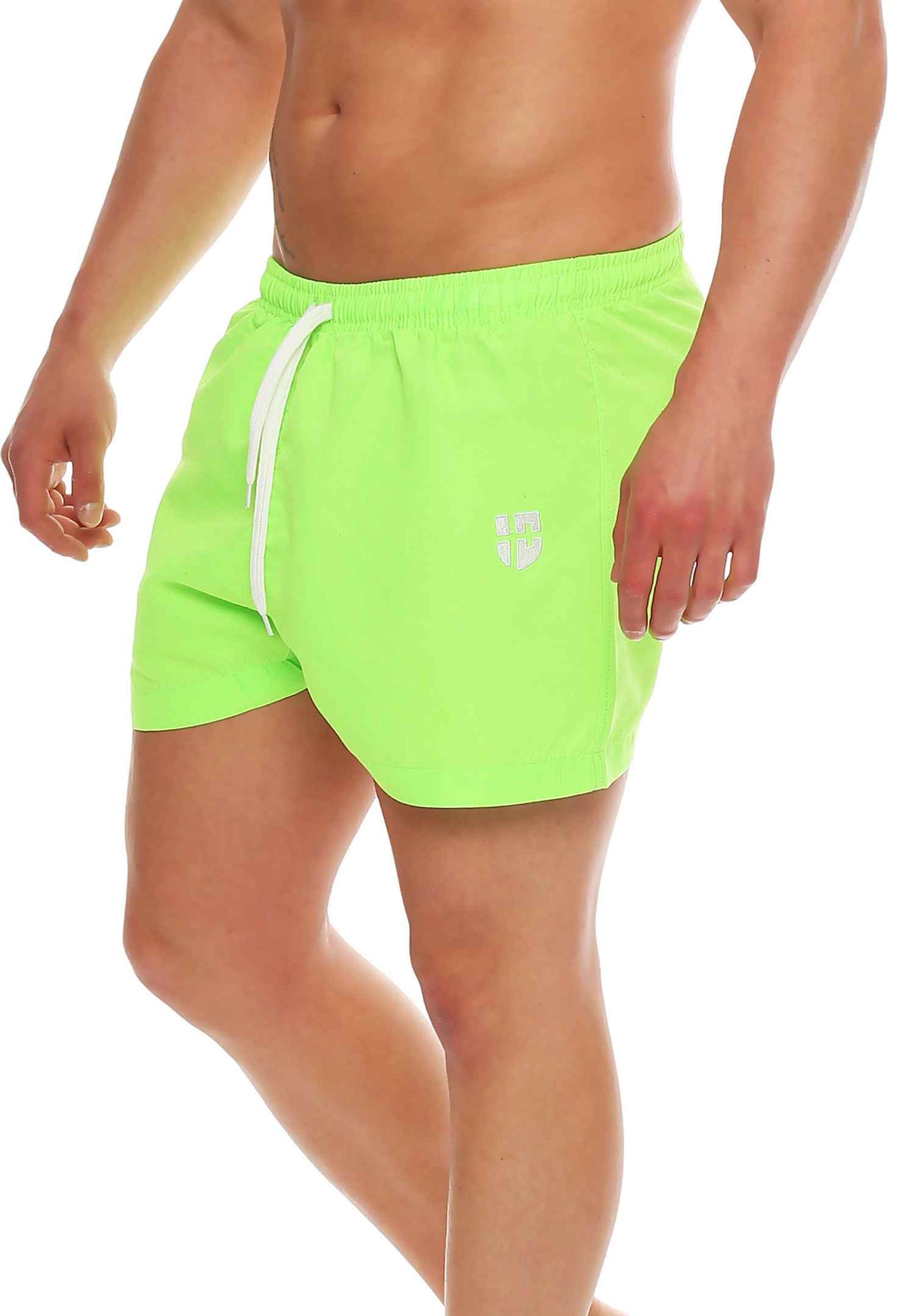 Gennadi Hoppe Herren Badeshorts kurz Badehose Strand Shorts Boardshorts