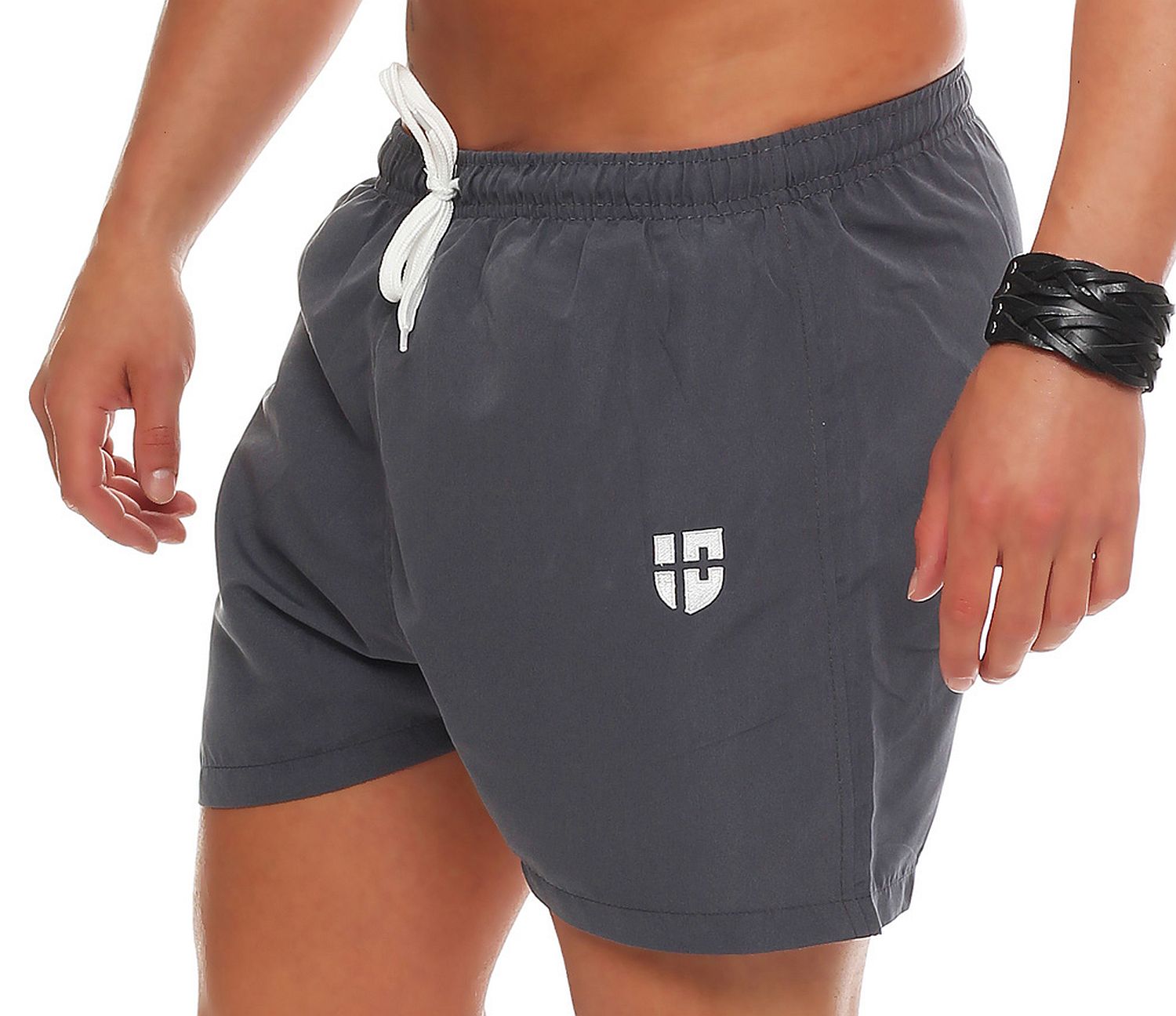 Gennadi Hoppe Herren Badeshorts kurz Badehose Strand Shorts Boardshorts