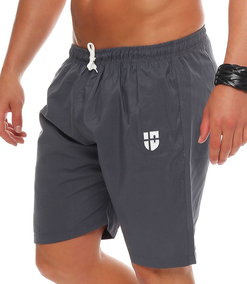 Gennadi Hoppe Herren Badeshorts lange Badehose Strand Shorts Boardshorts