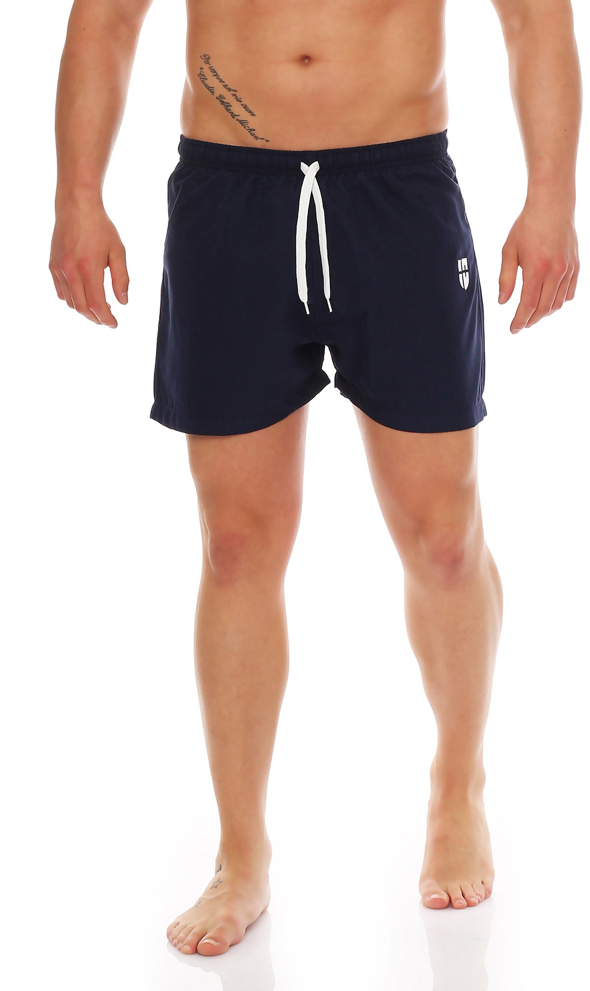 Gennadi Hoppe Herren Badeshorts kurz Badehose Strand Shorts Boardshorts