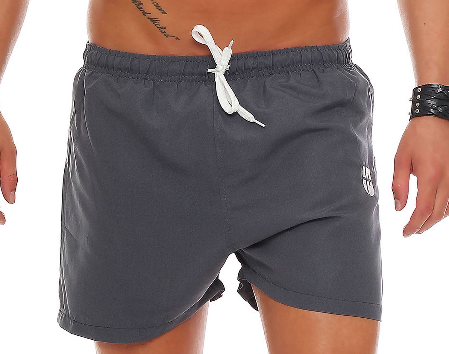 Gennadi Hoppe Herren Badeshorts kurz Badehose Strand Shorts Boardshorts