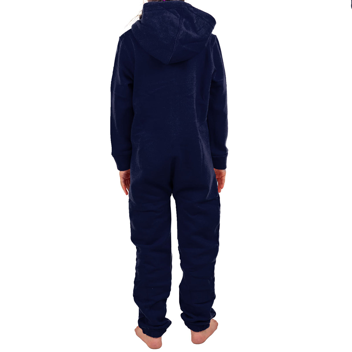 Gennadi Hoppe Kinder Jumpsuit - Jungen, Mädchen Onesie Jogger Einteiler Overall Jogging Anzug Trainingsanzug