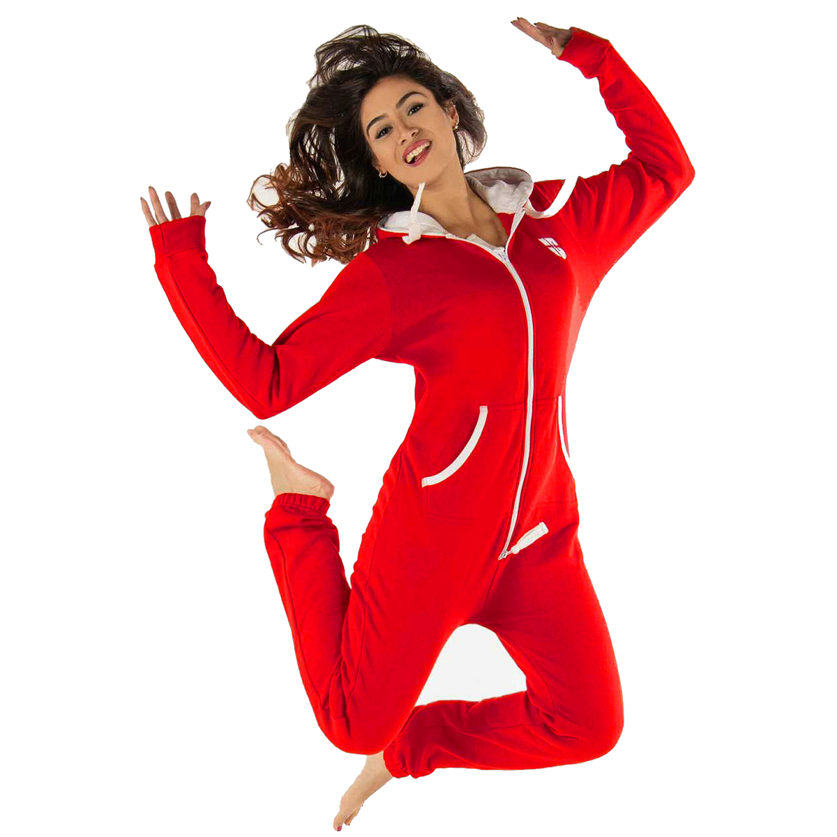 Combinaison Jogger Hoppe Gennadi Pour Femme – Coupe Ajustée, Confortable, Avec Capuche Et Poches