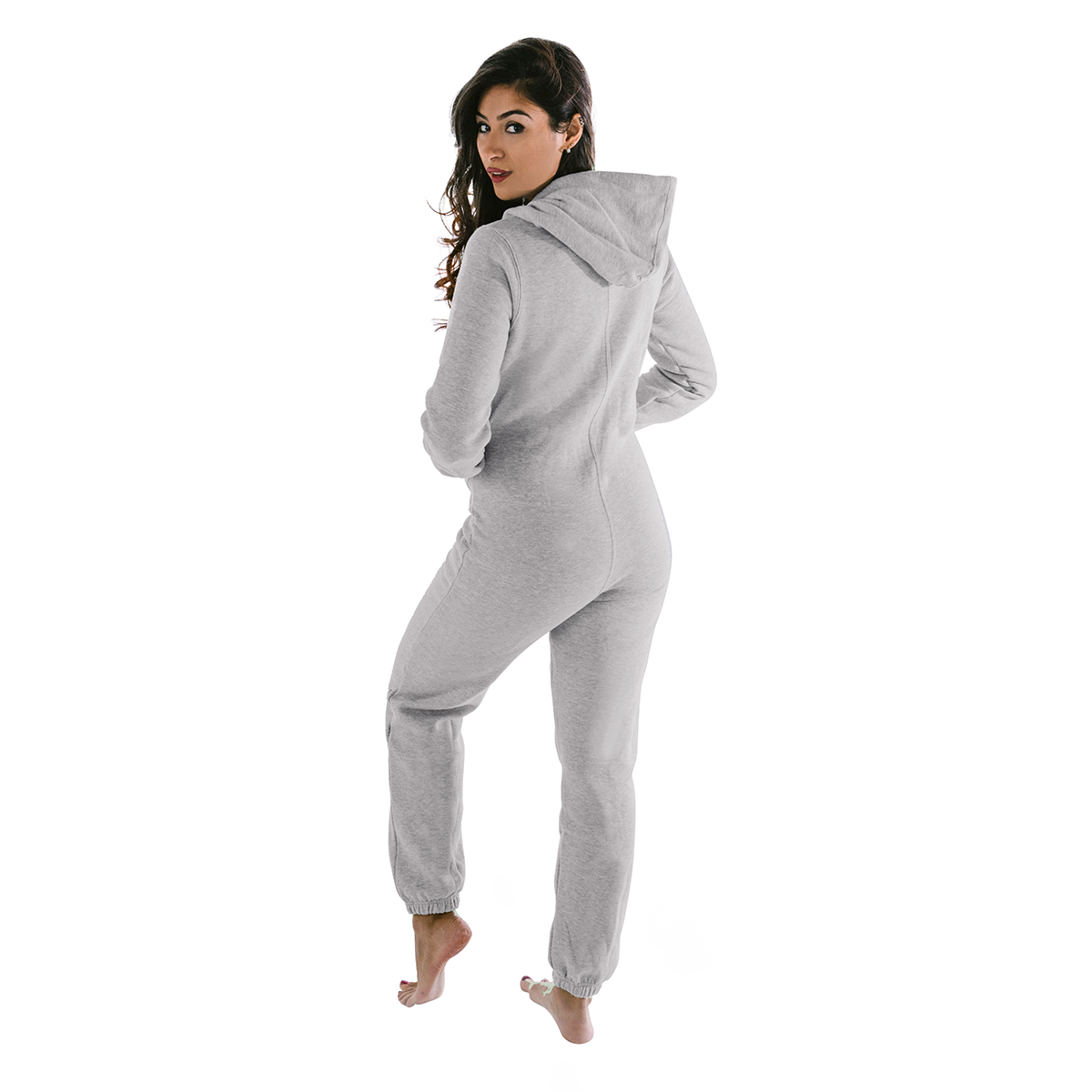 Gennadi Hoppe Damen Jumpsuit Onesie Jogger Einteiler Overall Jogging Anzug Trainingsanzug - SLIM FIT