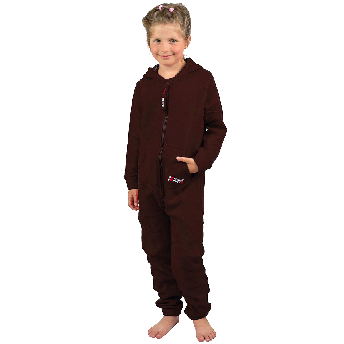 Gennadi Hoppe Kinder Jumpsuit - Jungen, Mädchen Onesie Jogger Einteiler Overall Jogging Anzug Trainingsanzug