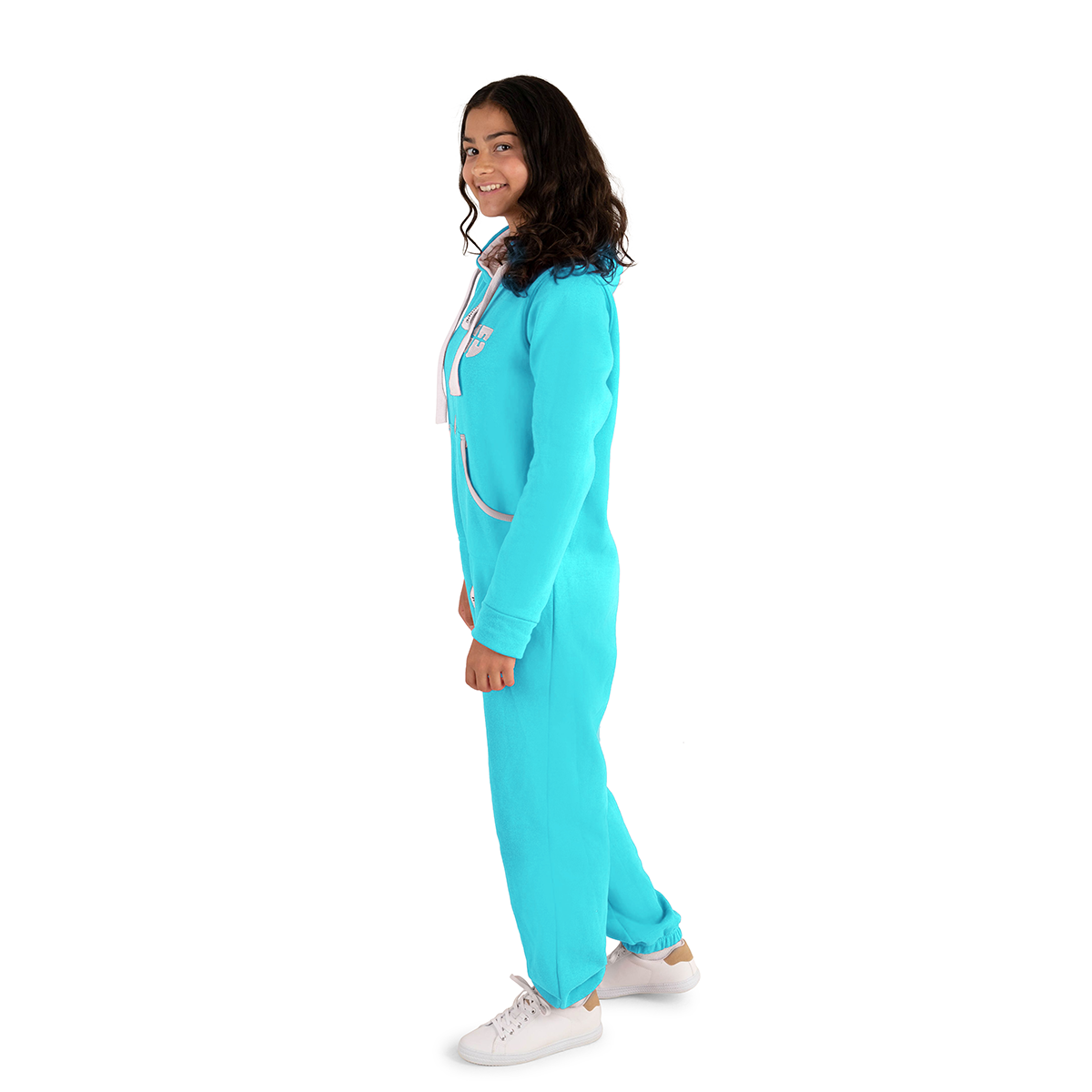 Gennadi Hoppe Kinder Jumpsuit Overall Jogger Trainingsanzug Mädchen Anzug Jungen Onesie