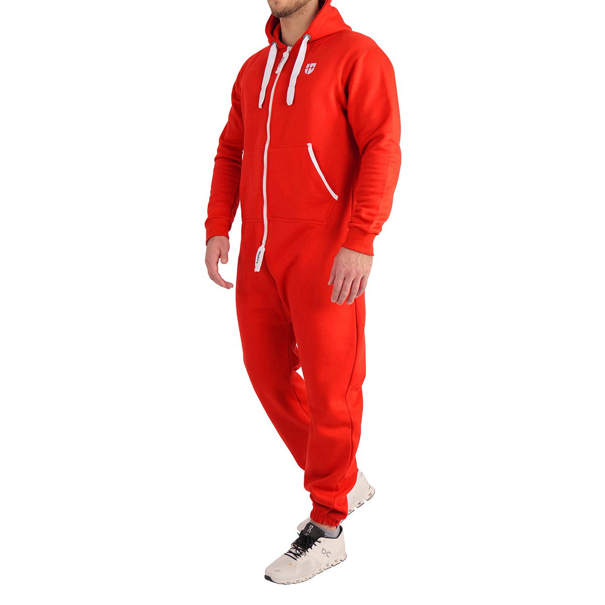 Gennadi Hoppe Herren Jumpsuit Onesie Jogger Einteiler Overall Slim Fit
