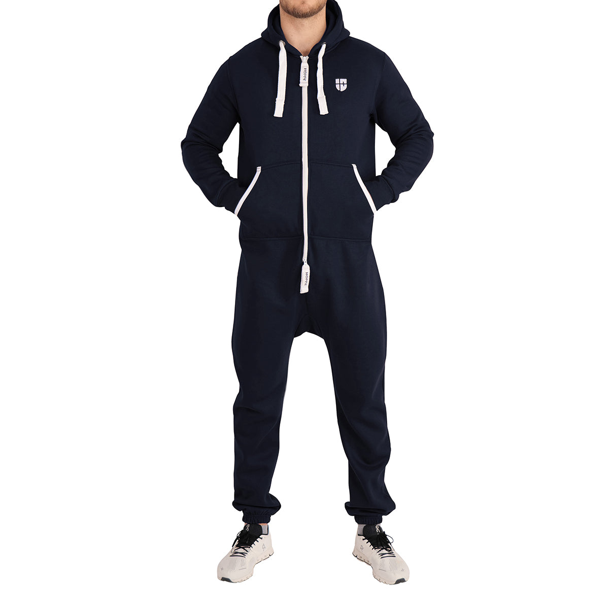 Gennadi Hoppe Jumpsuit voor dames, comfortabel, zacht huispak van katoen, lichtgrijs, L Gennadi Hoppe Jumpsuit voor dames, comfortabel, zacht huispak van katoen, lichtgrijs, L