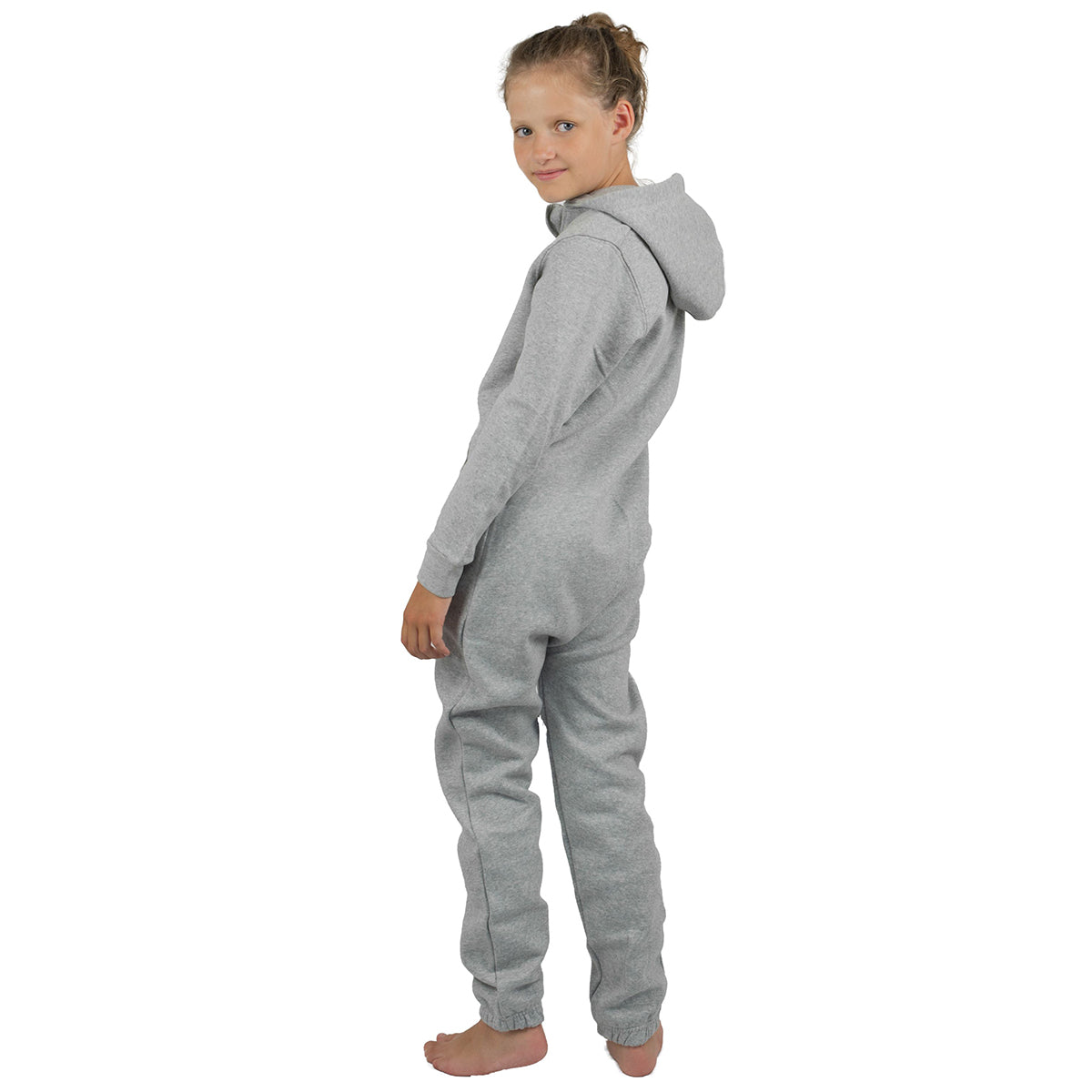 Gennadi Hoppe Kinder Jumpsuit - Jungen, Mädchen Onesie Jogger Einteiler Overall Jogging Anzug Trainingsanzug