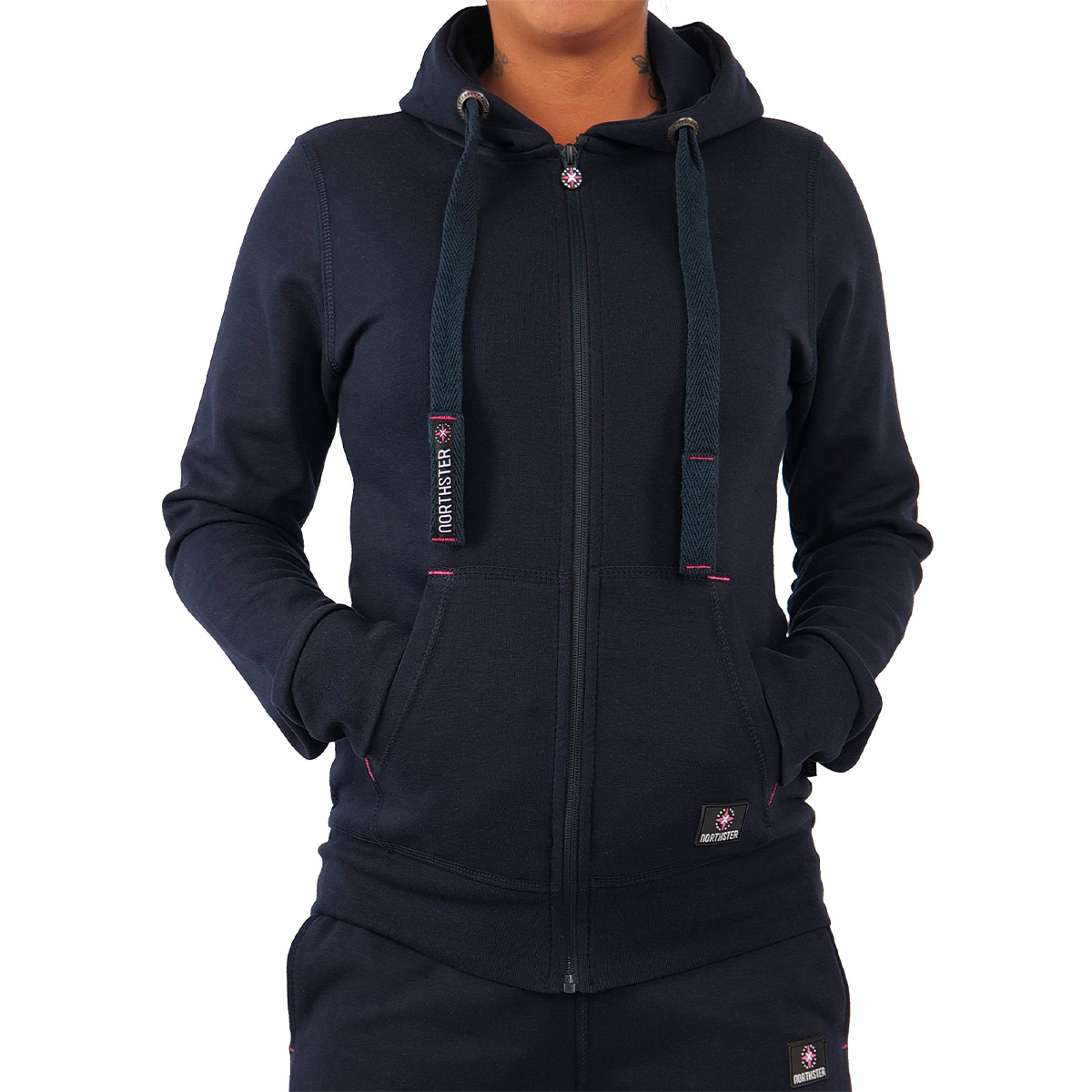 Northster Damen Sweatjacke Hoodie