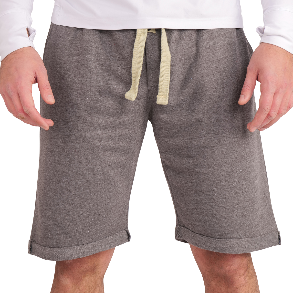 Gennadi Hoppe Herren Shorts - leichter Baumwoll Sommer Shorty