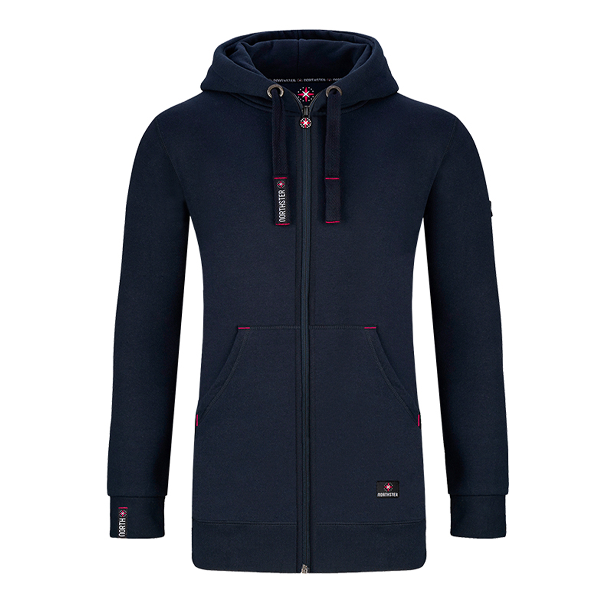 Northster Damen Trainingsjacke lang Zip