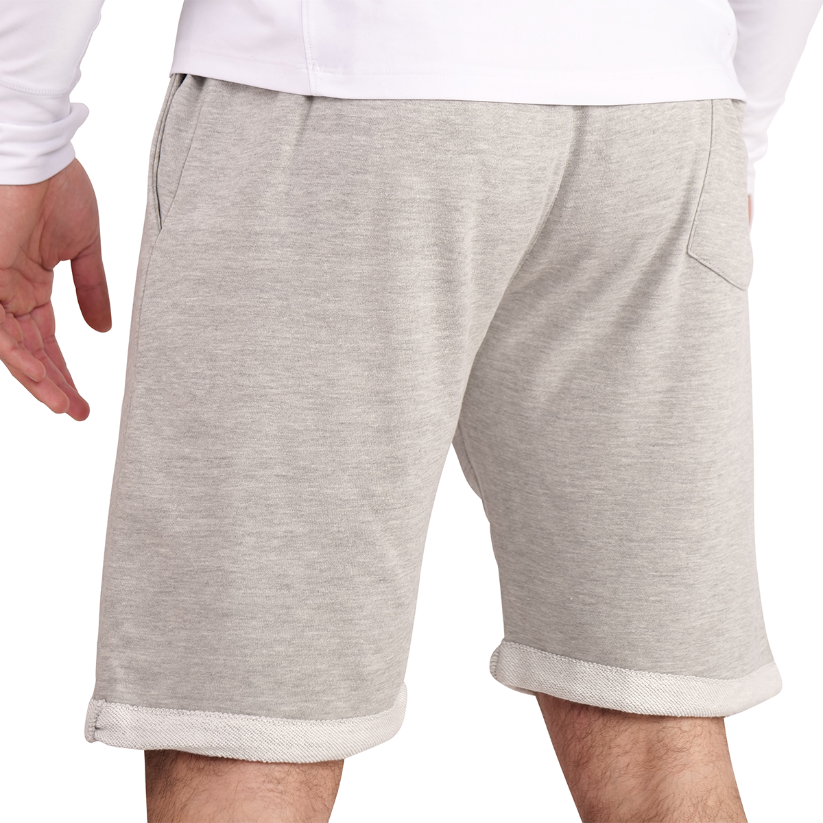 Gennadi Hoppe Herren Shorts - leichter Baumwoll Sommer Shorty