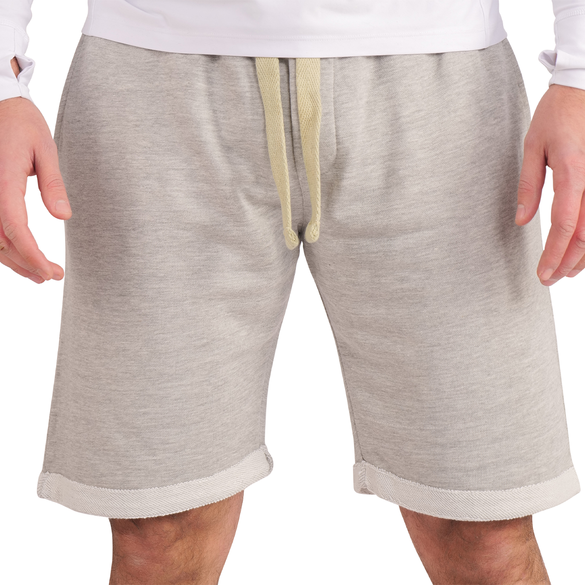 Gennadi Hoppe Herren Shorts - leichter Baumwoll Sommer Shorty