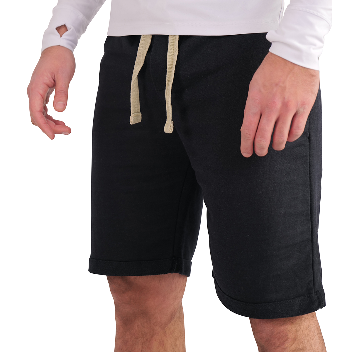 Gennadi Hoppe Herren Shorts - leichter Baumwoll Sommer Shorty