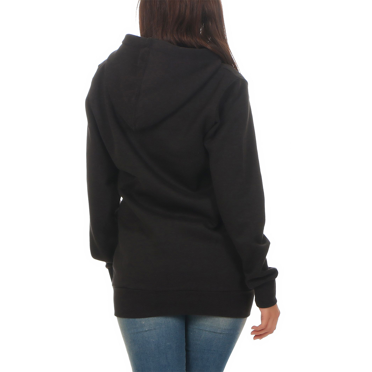 Gennadi Hoppe Damen Long Hoodie Longpulli Kapuzenpullover