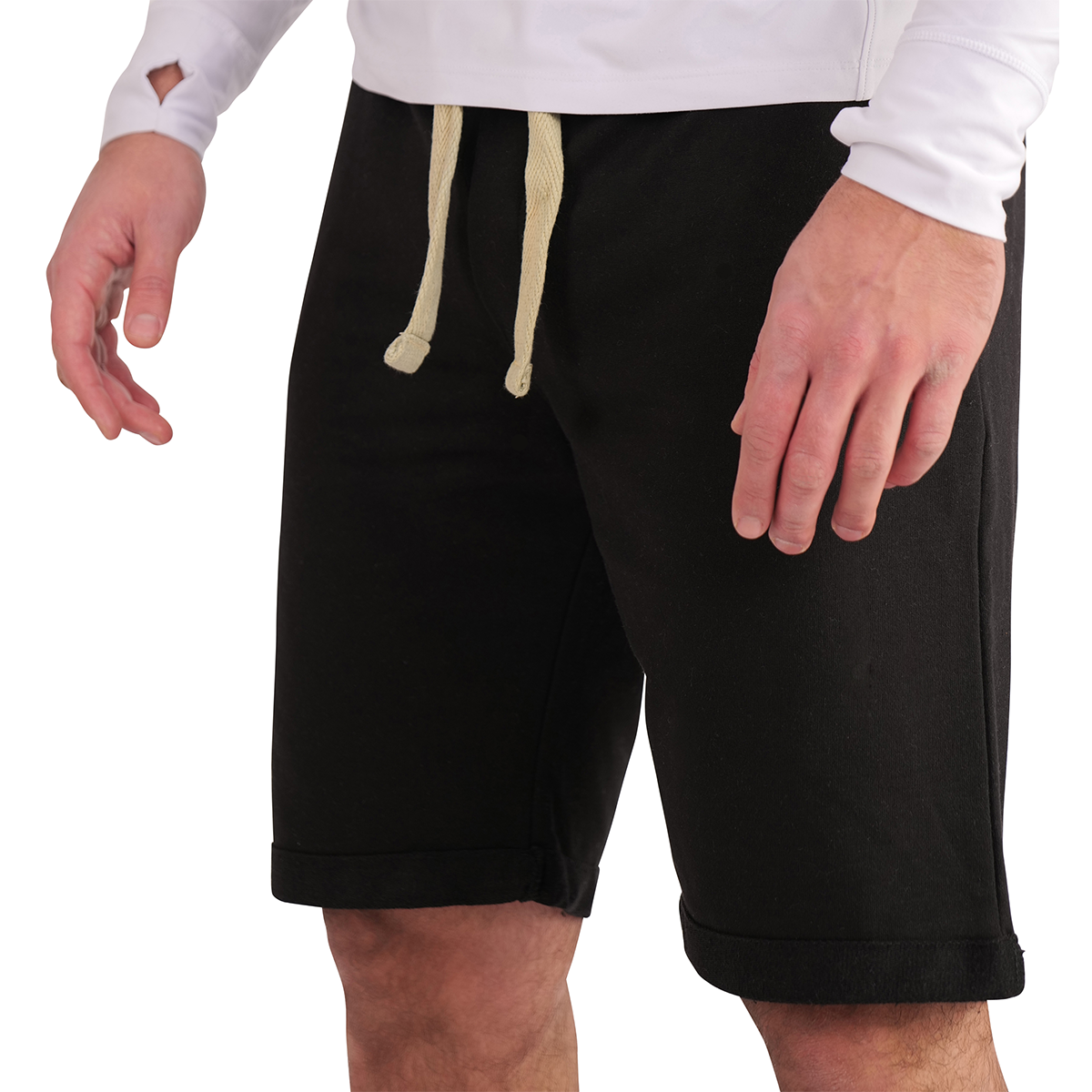 Gennadi Hoppe Herren Shorts - leichter Baumwoll Sommer Shorty