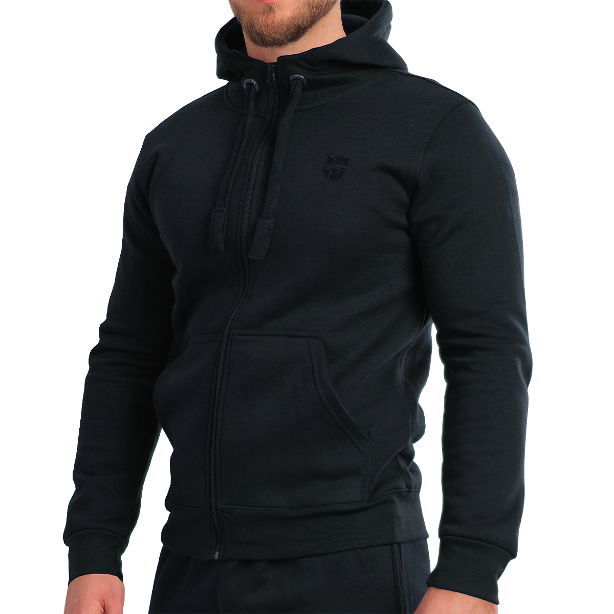 Gennadi Hoppe Herren Trainingsjacke Kapuzenjacke Joggingjacke