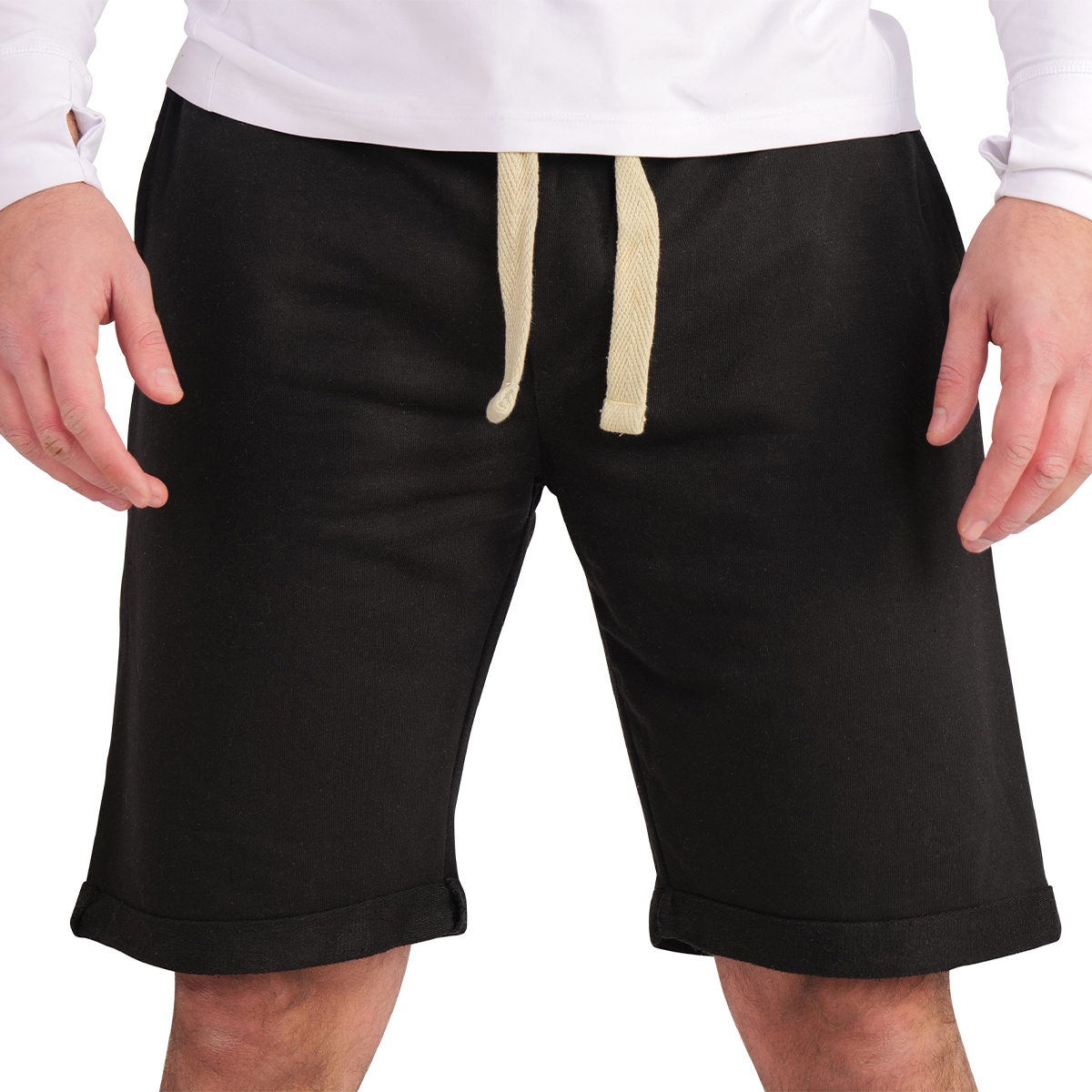 Gennadi Hoppe Herren Shorts - leichter Baumwoll Sommer Shorty