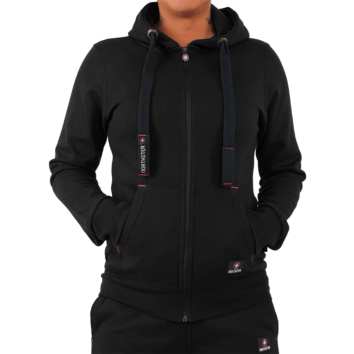 Northster Damen Sweatjacke Hoodie