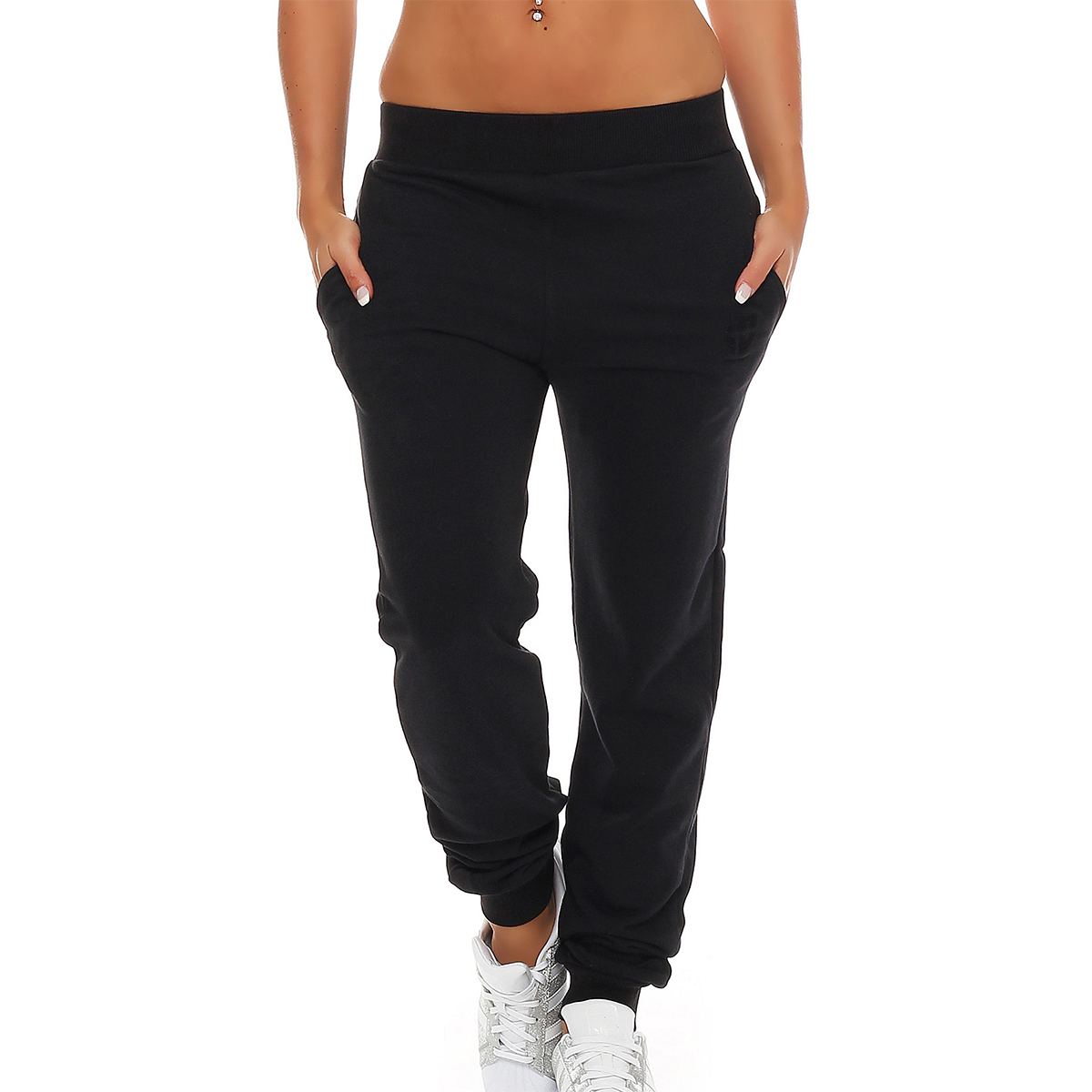 Gennadi Hoppe Damen Jogginghose Trainingshose Sweat Pants Sporthose Fitness Hose