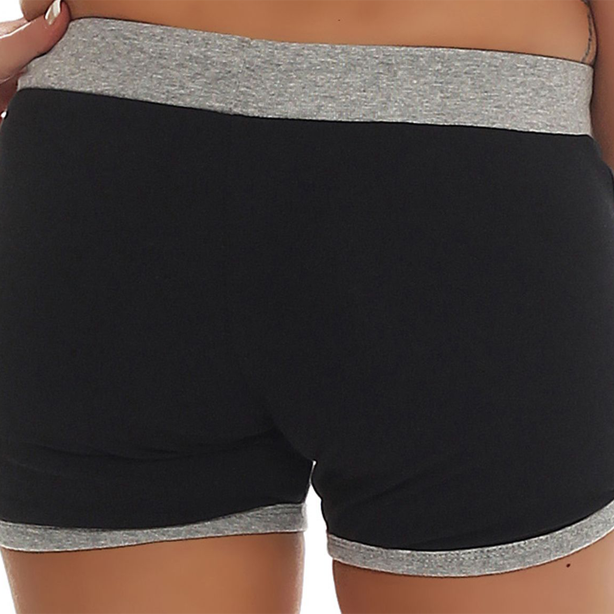 Damen Hot Pants mit Tasche